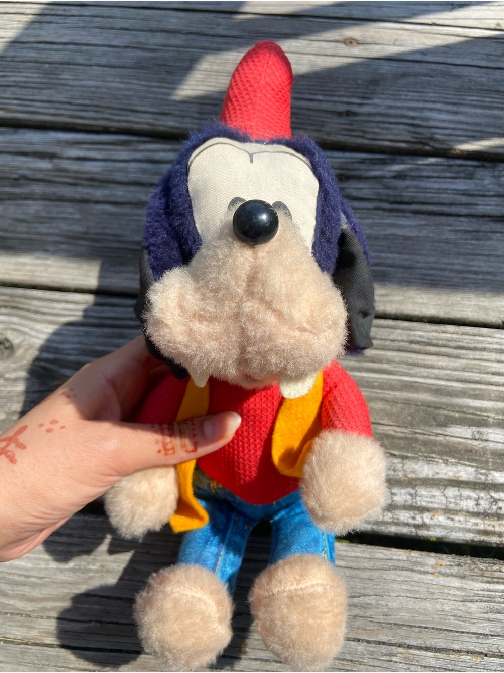 Knickerbocker Toys Walt Disney Productions Goofy